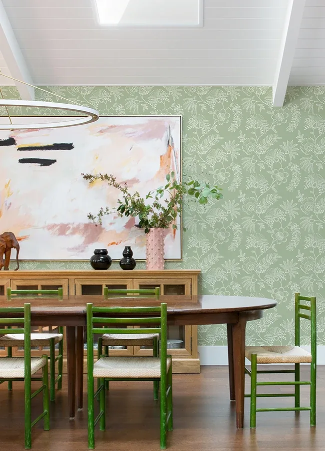 A-Street Prints Maeve Sage Jacobean Trail Wallpaper | Wallpaper Twins A-Street Prints Maeve Sage Jacobean Trail Wallpaper - SKU 4120-26823