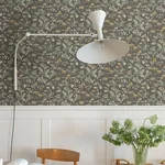 A-Street Prints Magdalena Charcoal Dandelion Wallpaper - SKU 4080-92133