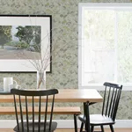 A-Street Prints Magdalena Light Green Dandelion Wallpaper - SKU 4080-92134