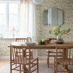 A-Street Prints Magdalena Light Yellow Dandelion Wallpaper - SKU 4080-92135