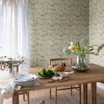 A-Street Prints Magdalena Light Yellow Dandelion Wallpaper - SKU 4080-92135