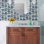 A-Street Prints Mage Blue Mod Geometric Wallpaper | Wallpaper Twins A-Street Prints Mage Blue Mod Geometric Wallpaper - SKU 4014-26446