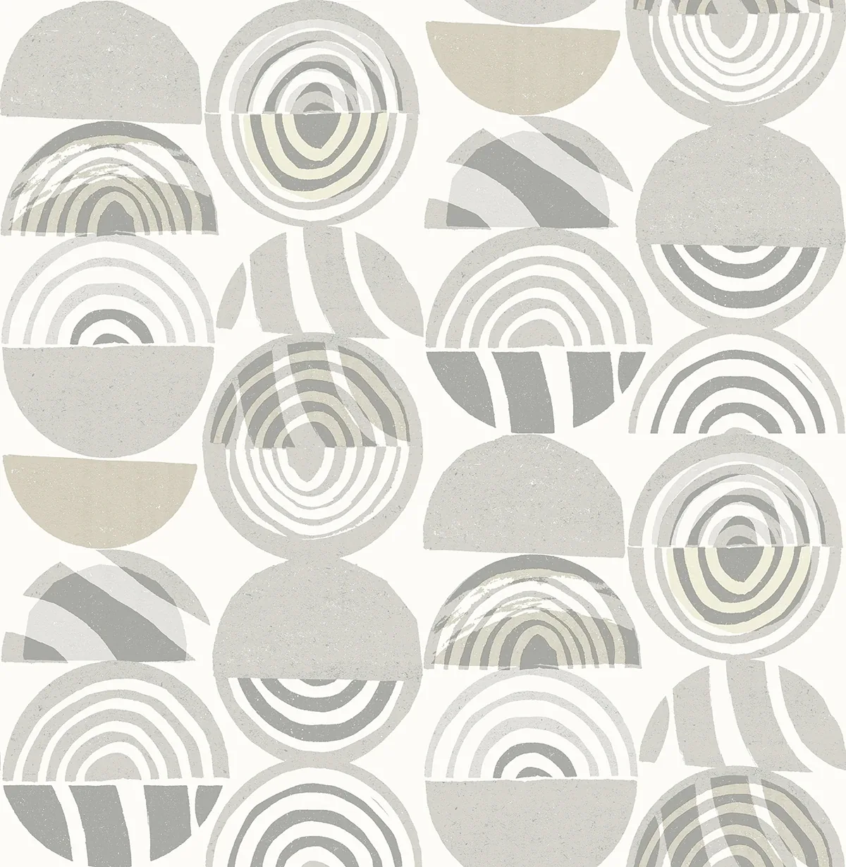 4014-26444 | Mage Light Grey Mod Geometric Wallpaper