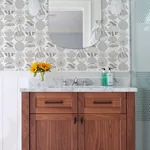A-Street Prints Mage Light Grey Mod Geometric Wallpaper - SKU 4014-26444