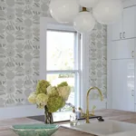 A-Street Prints Mage Light Grey Mod Geometric Wallpaper - SKU 4014-26444