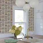 A-Street Prints Mage Plum Mod Geometric Wallpaper - SKU 4014-26445