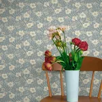 A-Street Prints Maggan Blue Floral Trail Wallpaper - SKU 4201-48023