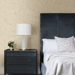 A-Street Prints Mahina Gold Floral Vine Wallpaper - SKU 4105-86649