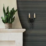 A-Street Prints Mai Indigo Abaca Grasscloth Wallpaper | Wallpaper Twins A-Street Prints Mai Indigo Abaca Grasscloth Wallpaper - SKU 2972-86104