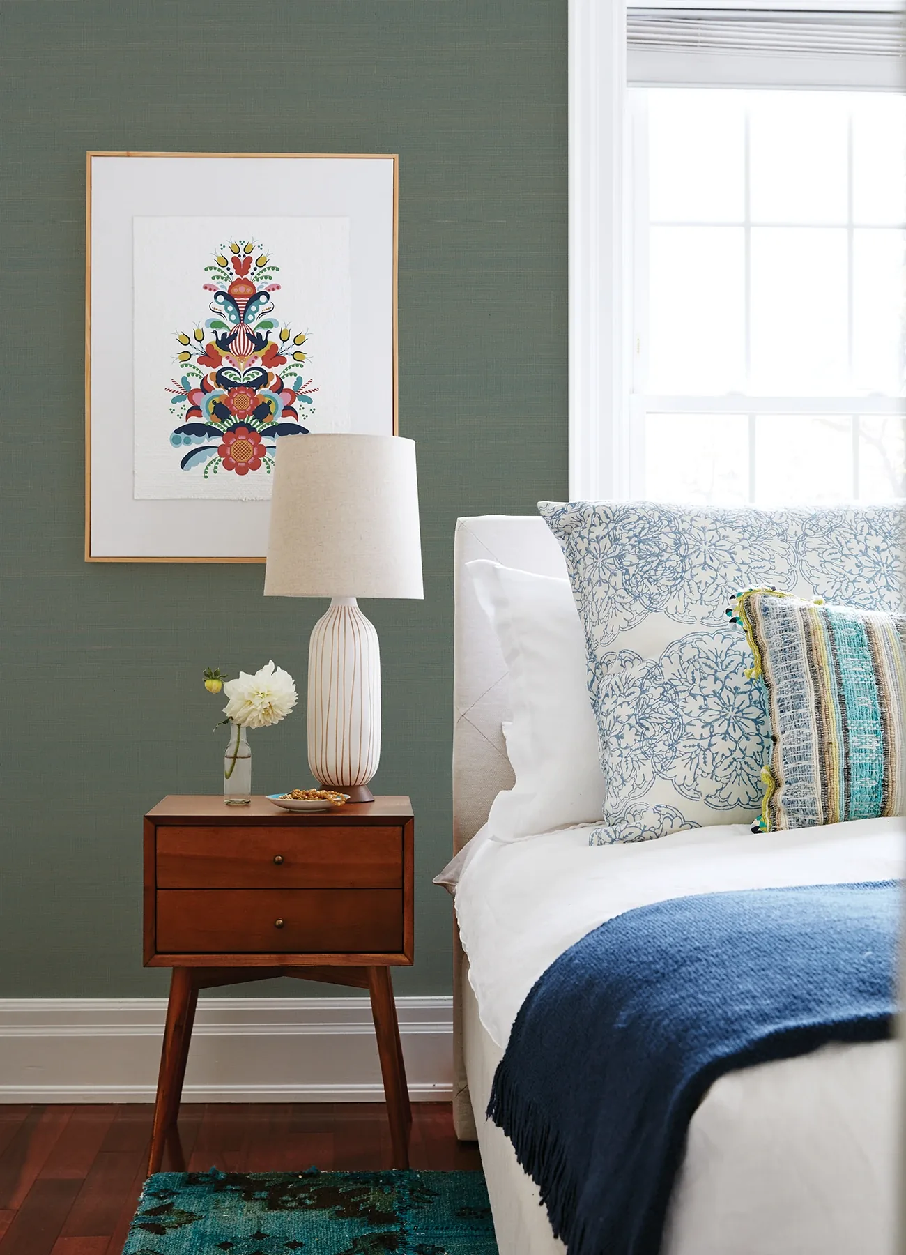 A-Street Prints Mai Teal Grasscloth Wallpaper | Wallpaper Twins A-Street Prints Mai Teal Grasscloth Wallpaper - SKU 2923-86102