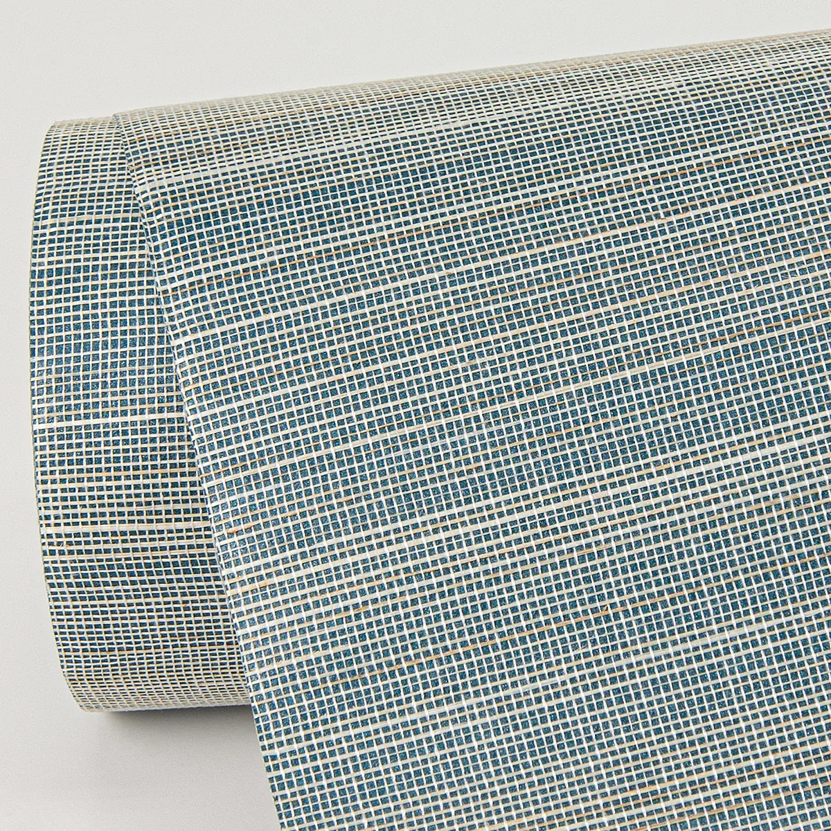 A-Street Prints Mai Turquoise Abaca Grasscloth Wallpaper | Wallpaper Twins A-Street Prints Mai Turquoise Abaca Grasscloth Wallpaper - SKU 2972-86101