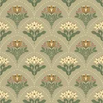 A-Street Prints Maj Taupe Floral Damask Wallpaper - SKU 4201-48017