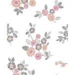 A-Street Prints Malaga Pink Floral Wallpaper - SKU 2744-24128