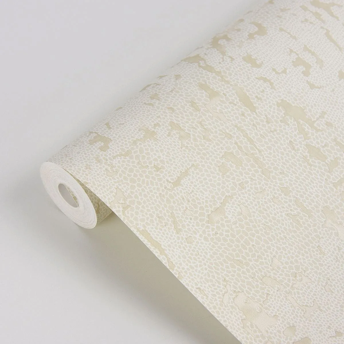 A-Street Prints Malawi Cream Leather Texture Wallpaper - SKU 2949-60205