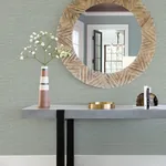 A-Street Prints Malin Seafoam Faux Grasscloth Wallpaper | Wallpaper Twins A-Street Prints Malin Seafoam Faux Grasscloth Wallpaper - SKU 4172-27530