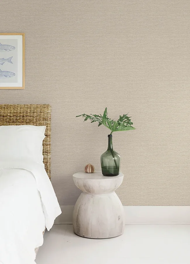 A-Street Prints Malin Wheat Faux Grasscloth Wallpaper | Wallpaper Twins A-Street Prints Malin Wheat Faux Grasscloth Wallpaper - SKU 4172-27529