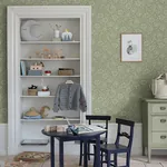 A-Street Prints Mallow Green Floral Vine Wallpaper - SKU 4153-82041