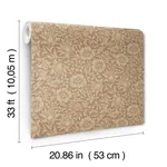 A-Street Prints Mallow Rose Floral Vine Wallpaper | Wallpaper Twins A-Street Prints Mallow Rose Floral Vine Wallpaper - SKU 4153-82040