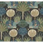 A-Street Prints Mandeville Multicolor Tropical Paradise Wallpaper - SKU 4034-72120