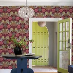 A-Street Prints Mandeville Raspberry Tropical Paradise Wallpaper | Wallpaper Twins A-Street Prints Mandeville Raspberry Tropical Paradise Wallpaper - SKU 4034-72122
