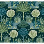 A-Street Prints Mandeville Teal Tropical Paradise Wallpaper | Wallpaper Twins A-Street Prints Mandeville Teal Tropical Paradise Wallpaper - SKU 4034-72123
