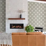 A-Street Prints Manor Black Geometric Trellis Wallpaper | Wallpaper Twins A-Street Prints Manor Black Geometric Trellis Wallpaper - SKU 4122-27049