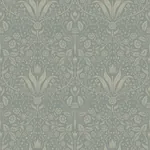 A-Street Prints Mara Green Tulip Ogee Wallpaper | Wallpaper Twins A-Street Prints Mara Green Tulip Ogee Wallpaper - SKU 4143-34009