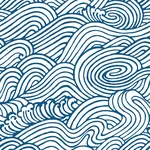 A-Street Prints Mare Navy Wave Wallpaper | Wallpaper Twins A-Street Prints Mare Navy Wave Wallpaper - SKU 2744-24132