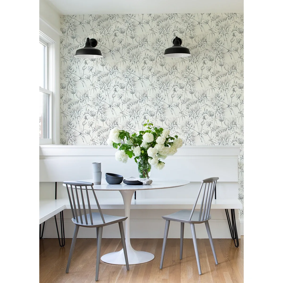 A-Street Prints Mariell Grey Dragonfly Wallpaper | Wallpaper Twins A-Street Prints Mariell Grey Dragonfly Wallpaper - SKU 2973-90402