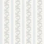 A-Street Prints Marigold Wreath Baby Blue Rush Floral Stripe Wallpaper - SKU AST4650