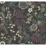 A-Street Prints Marilyn Black Floral Trail Wallpaper | Wallpaper Twins A-Street Prints Marilyn Black Floral Trail Wallpaper - SKU 4034-72138