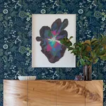 A-Street Prints Marilyn Dark Blue Floral Trail Wallpaper | Wallpaper Twins A-Street Prints Marilyn Dark Blue Floral Trail Wallpaper - SKU 4034-72135