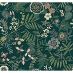 A-Street Prints Marilyn Green Floral Trail Wallpaper | Wallpaper Twins A-Street Prints Marilyn Green Floral Trail Wallpaper - SKU 4034-72139