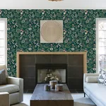 A-Street Prints Marilyn Green Floral Trail Wallpaper | Wallpaper Twins A-Street Prints Marilyn Green Floral Trail Wallpaper - SKU 4034-72139