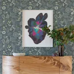 A-Street Prints Marilyn Light Grey Floral Trail Wallpaper - SKU 4034-72136