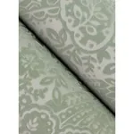 A-Street Prints Maris Silver Flock Damask Wallpaper - SKU 2973-87366
