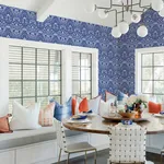 A-Street Prints Marni Blue Fruit Damask Wallpaper | Wallpaper Twins A-Street Prints Marni Blue Fruit Damask Wallpaper - SKU 4081-26332