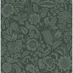 A-Street Prints Marta Green Floral Trail Wallpaper - SKU 4147-27362