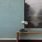 A-Street Prints Marta Teal Floral Trail Wallpaper | Wallpaper Twins A-Street Prints Marta Teal Floral Trail Wallpaper - SKU 4147-27363