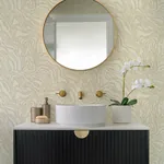 A-Street Prints Massar Gold Modern Marbled Wallpaper - SKU 4177-27705