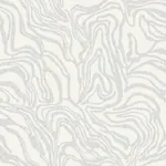 A-Street Prints Massar Silver Modern Marbled Wallpaper - SKU 4177-27708