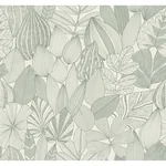 A-Street Prints Mathias Green Botanical Wallpaper - SKU 4155-72811