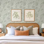 A-Street Prints Mathias Green Botanical Wallpaper - SKU 4155-72811