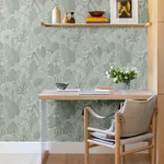 A-Street Prints Mathias Green Botanical Wallpaper - SKU 4155-72811