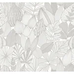 A-Street Prints Mathias Grey Botanical Wallpaper - SKU 4155-72809