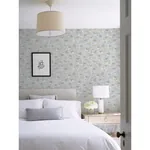 A-Street Prints Matilda Blue Poppy Fields Wallpaper | Wallpaper Twins A-Street Prints Matilda Blue Poppy Fields Wallpaper - SKU 2932-65110