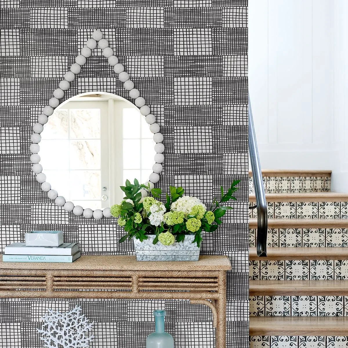 A-Street Prints Maxwell Black Geometric Wallpaper - SKU 2903-25824