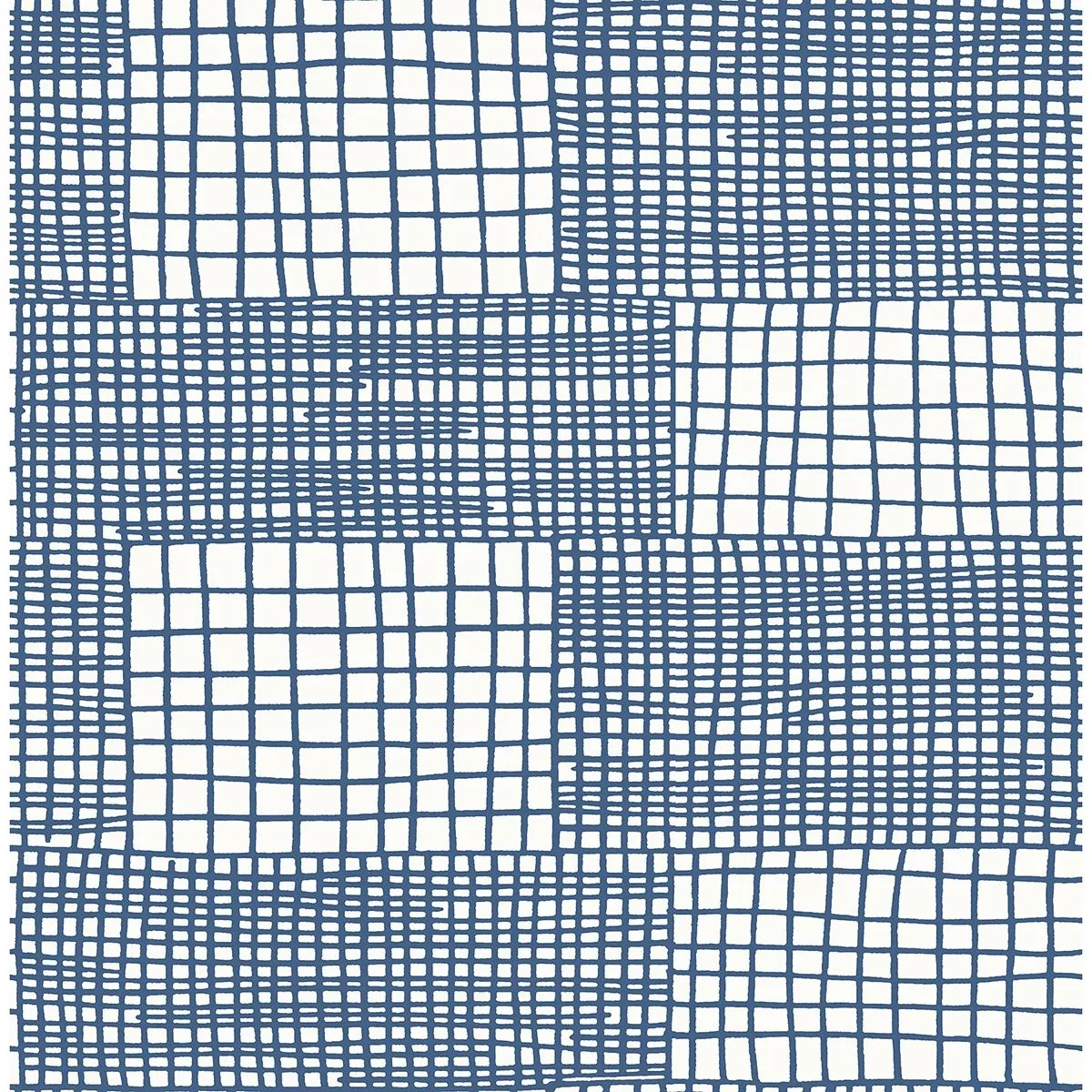 2903-25822 | Maxwell Blue Geometric Wallpaper