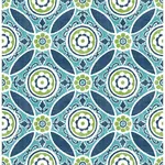 A-Street Prints Maya Teal Medallion Wallpaper | Wallpaper Twins A-Street Prints Maya Teal Medallion Wallpaper - SKU 2744-24115