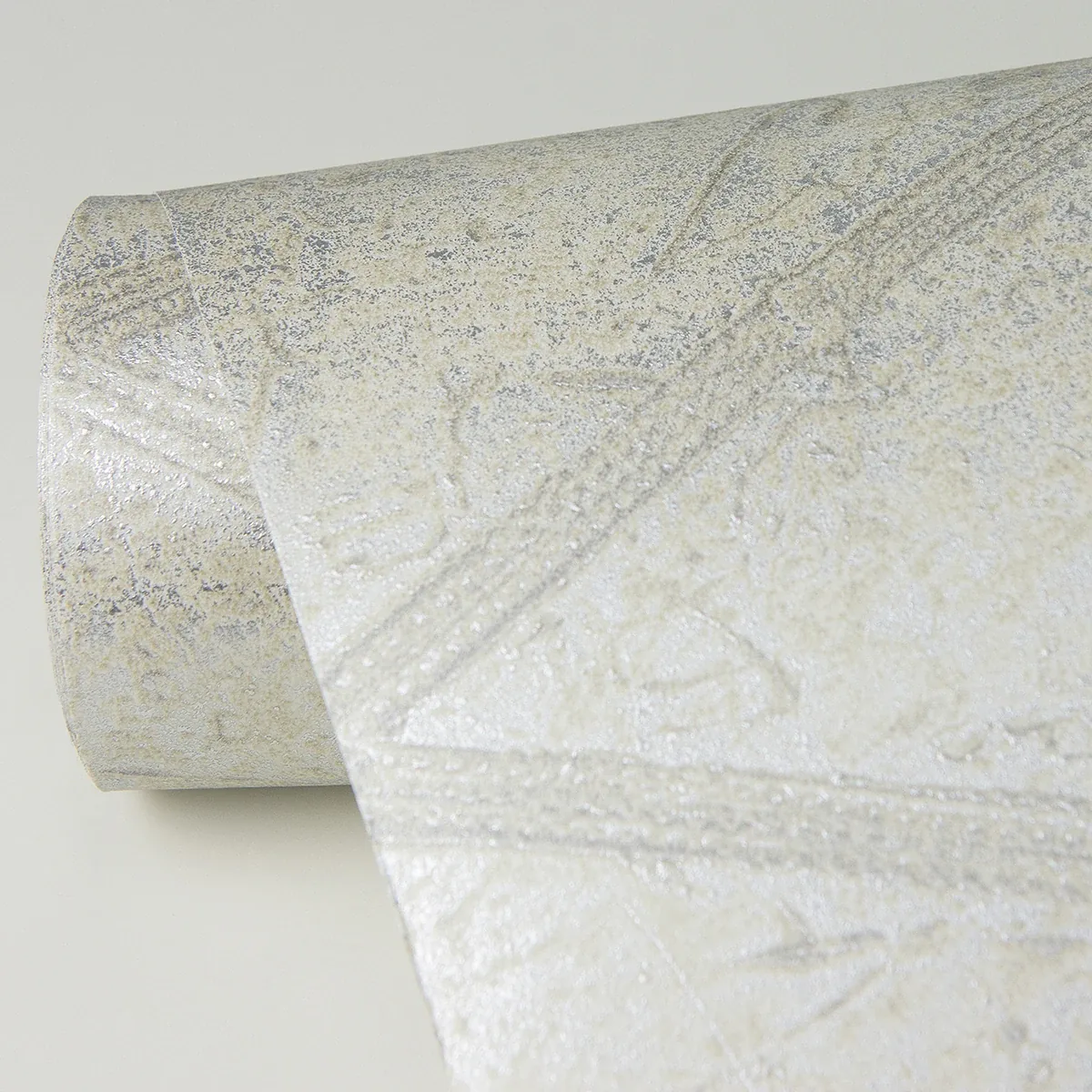 A-Street Prints Mayari Platinum Tiled Wallpaper - SKU 4019-86489